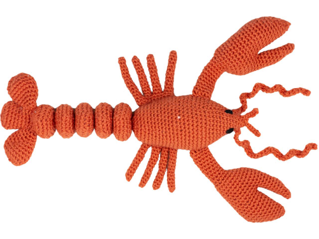 lobster crochet kit from cloth kits