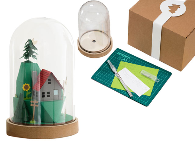 DIY paper sculpture kit from my papercut forest