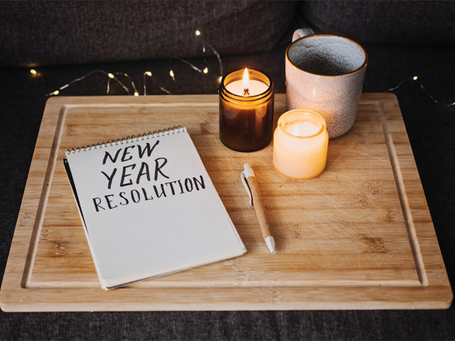 home new year's resolutions