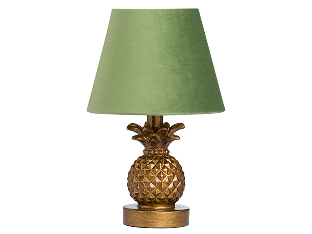This gorgeous green pineapple lamp is a real gem of a homes gift