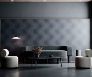 2022 interiors trends: Dark Japandi in a living room