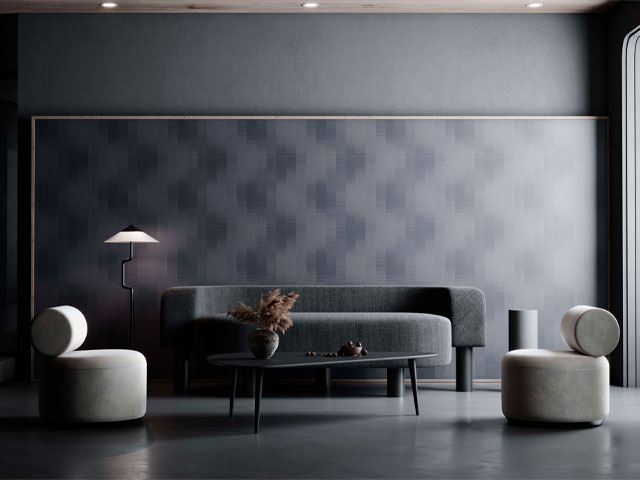 2022 interiors trends: Dark Japandi in a living room