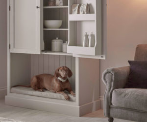 barkitecture: pet bed sideboard from Cox and Cox