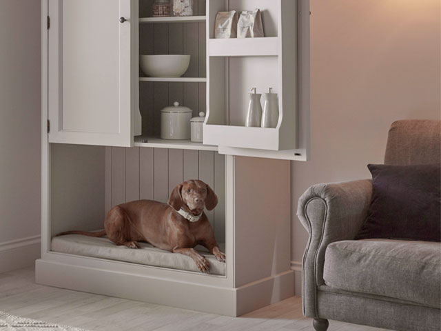 barkitecture: pet bed sideboard from Cox and Cox