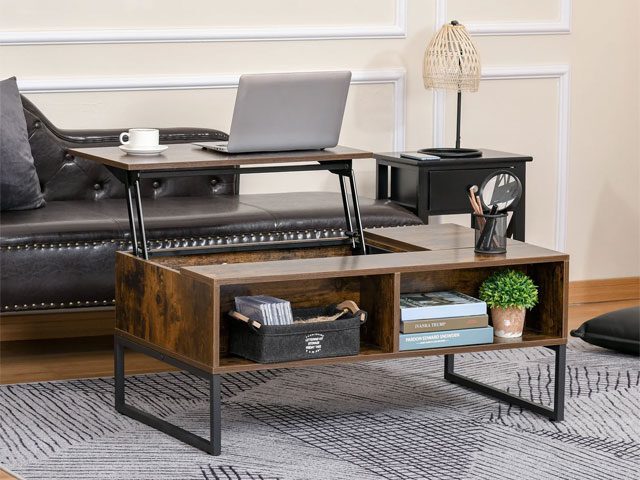 Lift-up coffee table from Wayfair