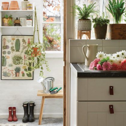 rental utility decor ideas: Hayley Stuart's Hampshire cottage real home makeover