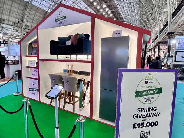 big spring giveaway at ideal home show