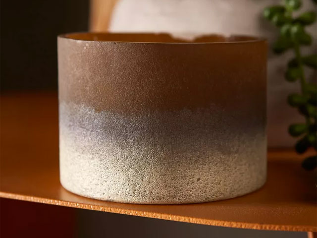 chocolate decor: brown votive by Abigail Ahern