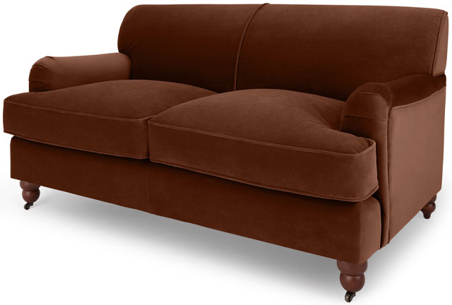 chocolate sofa