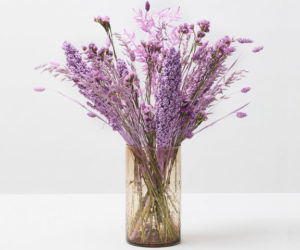 dried lilac bouquet