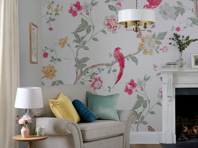 Laura Ashley wall mural: Summer Palace