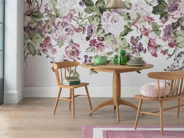 Laura Ashley wall mural: Rosemore