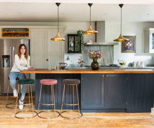 Inside interior designer Elinor Wright's Surrey home and beautiful kitchen diner