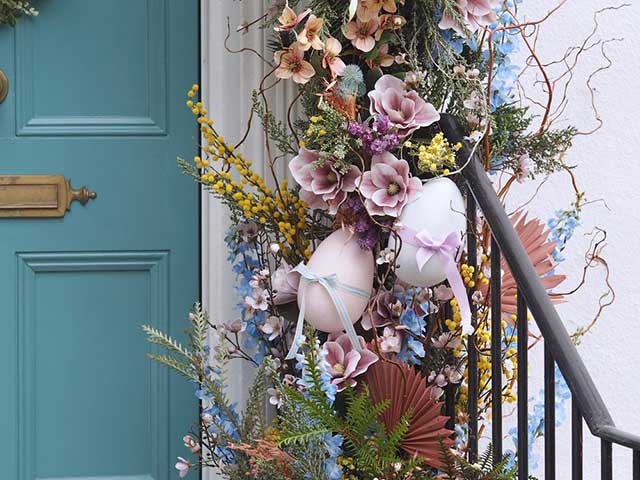 Easter doorscape by Melanie Lissack