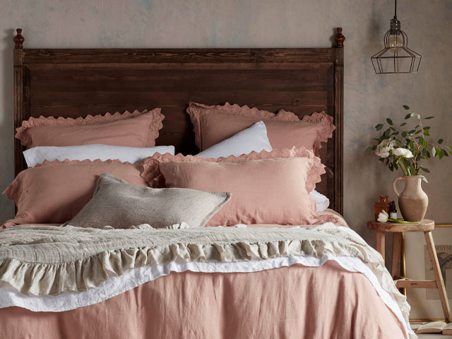 Pink bedding from the Secret Linen Store