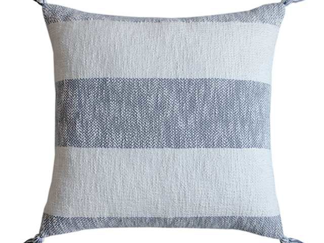 Mrs Hinch garden furniture scatter cushion striped