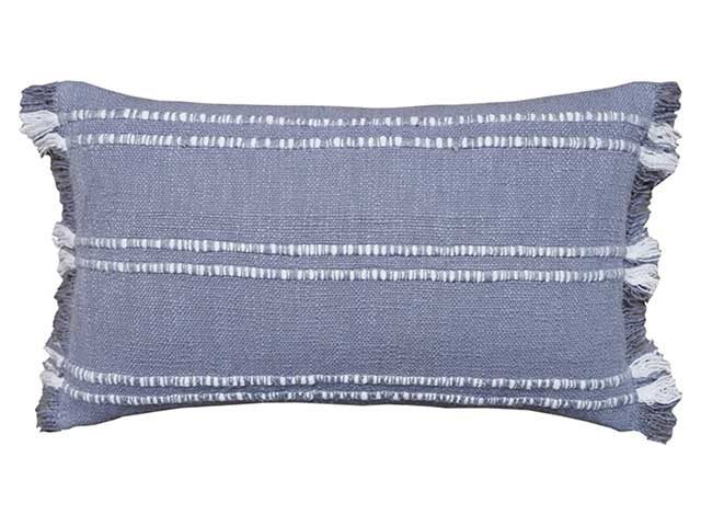 Mrs Hinch garden furniture cushion on white background