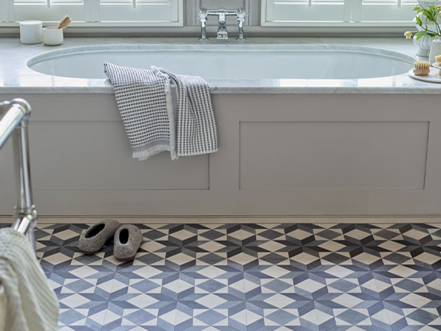 Amtico star bathroom tiles