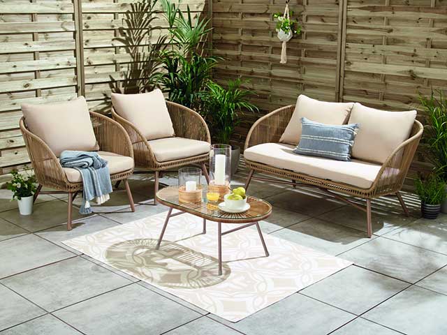 Mrs Hinch garden furniture range at Tesco