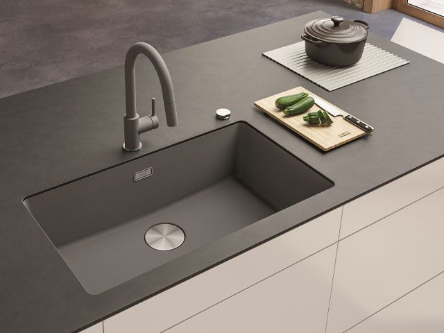 Franke grey stone kitchen sink