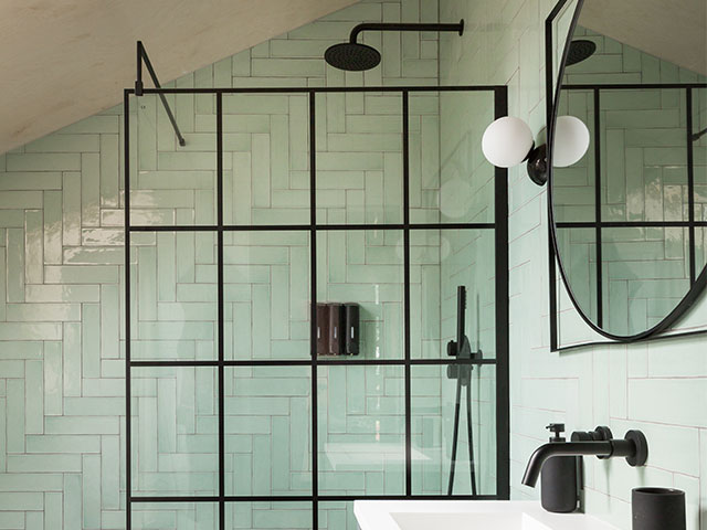 These dreamy mint green tiles are the ultimate pastel shade