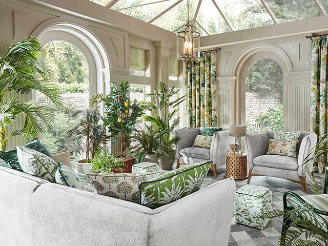 Victorian Glasshouse conservatory Spruce-Fabric