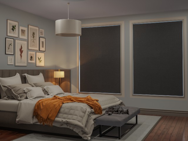 How to get a good night's sleep: use blackout blinds to block out light 