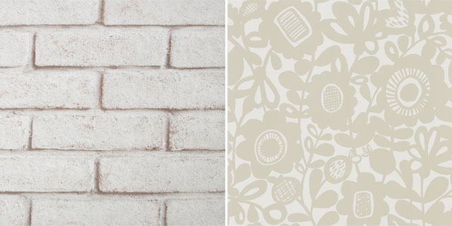 textured wallpaper ideas for a neutral scheme