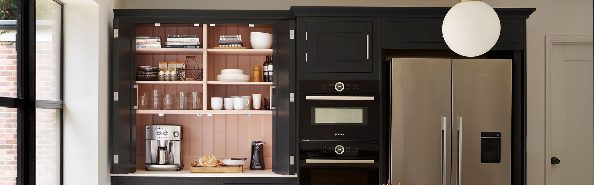 Shaker style kitchen cupboards
