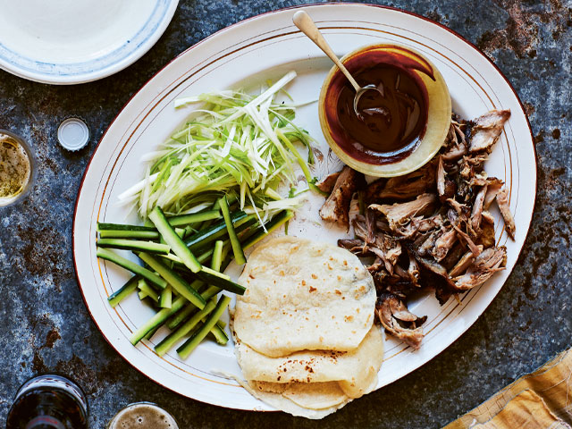 duck pancakes recipe from Simply Chinese by Suzie Lee