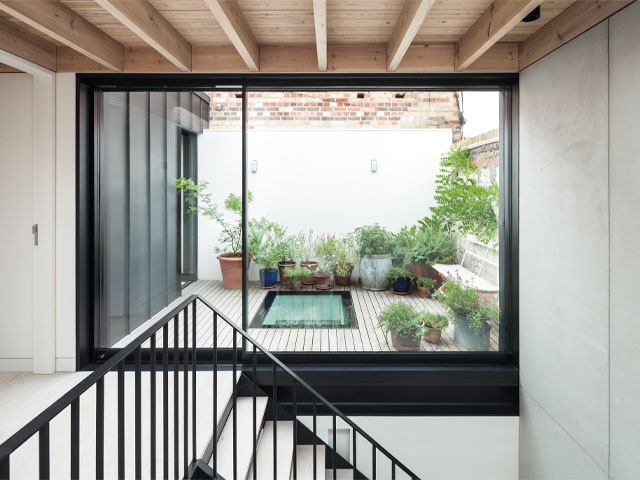 gin distillery conversion in whitechapel - crittall windows let in loads of light