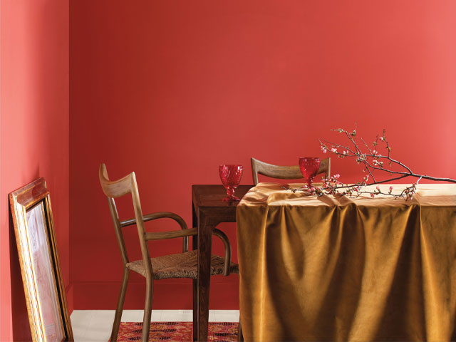 Benjamin Moore's Raspberry Blush colour of the year