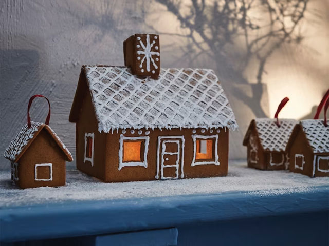 IKEA gingerbread house