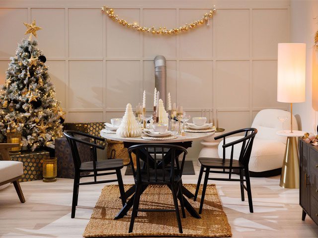 Scandi Luxe Christmas decor