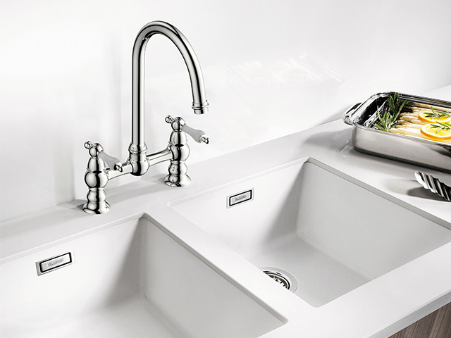 Updating your tap can be an instant fix for making your kitchen look more expensive