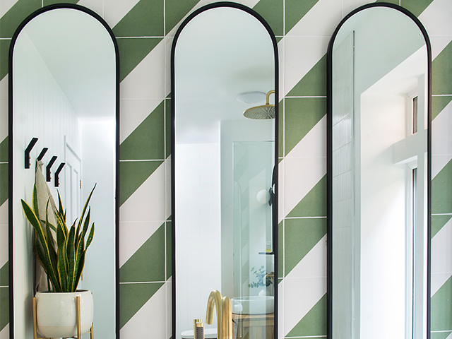 Curved mirrors are a big trend for 2023