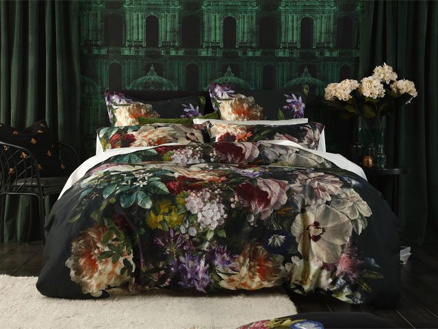 MM Linen floral bedspread