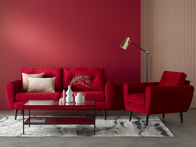 Try the Pantone Colour of the Year 2023 trend with this sofa.com sofa range