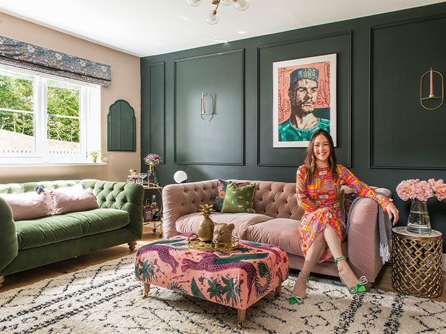 How Cotty Lee decorated her new-build living room