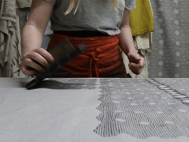 Learn a new skill at a block printing craft workshop