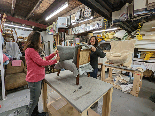 Learn the ancient trade of upholstery