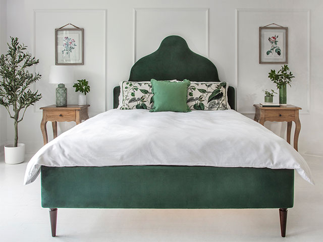 Deep velvet will feel sumptuous to sleep in