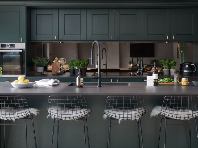 Green kitchens from Masterclass Kitchens