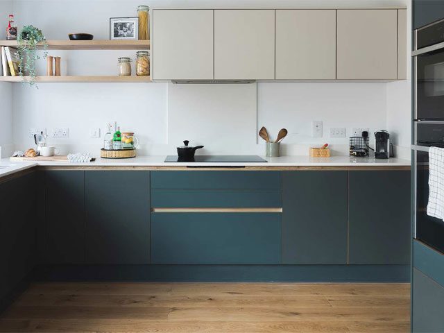 Green kitchens from Masterclass Kitchens