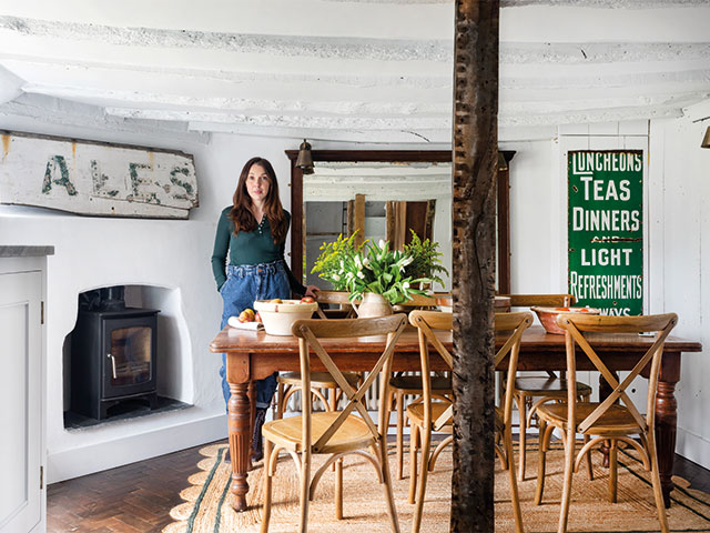 Vintage finds give this Kent cottage reno a modern country vibe