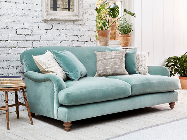 Elegant sofa will add a touch of style to your interiors