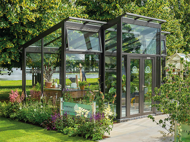A glam greenhouse is top trend for gardens in 2023