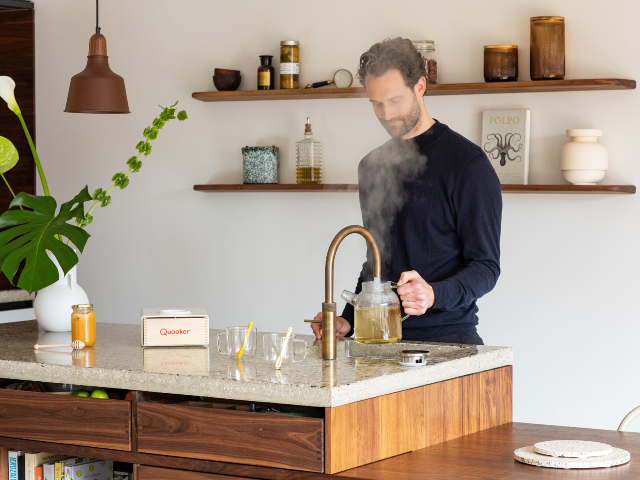 making a quick, limescale-free cup of tea is just one of the benefits of a boiling tap water