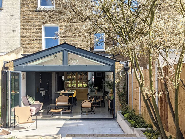 Bi-fold doors created the perfect indoor/outdoor living