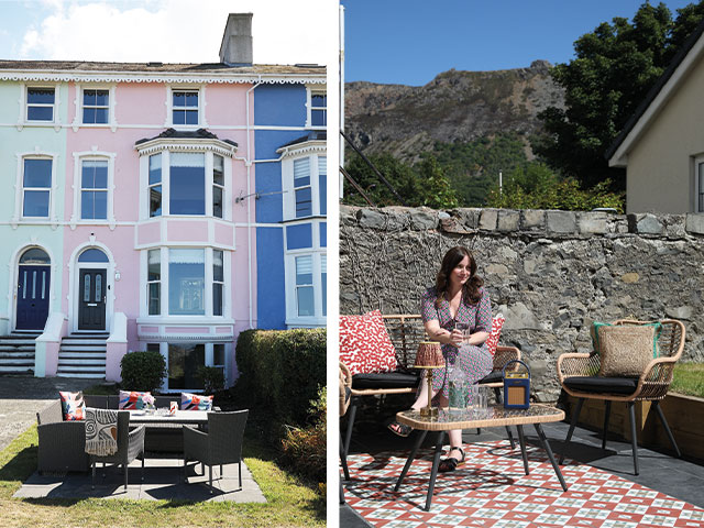 The pink house is the perfect holiday rental renovation 